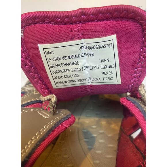 Eddie Bauer Mary Hiking Walking Sandals Women's Size 9 Brown Pink Adjustable - Picture 7 of 7